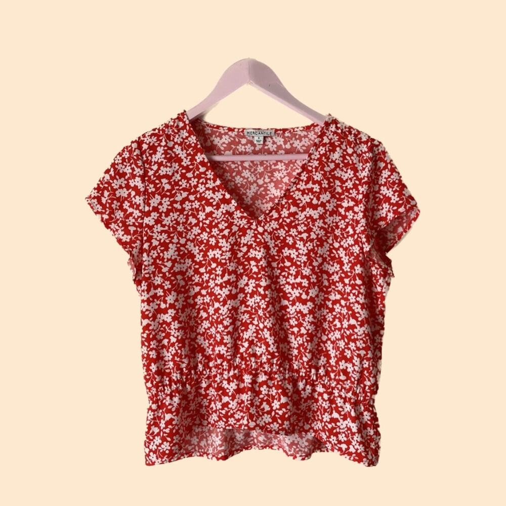 J. Crew Floral Blouse
